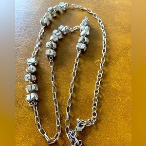 Rhinestone Chain Necklace